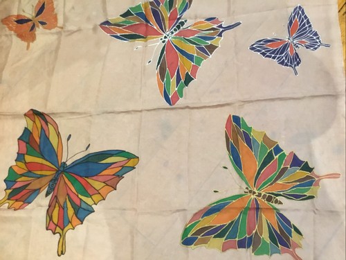 Beautiful 100 silk vintage - silk,