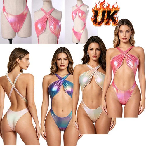 Women shiny backless - shiny,