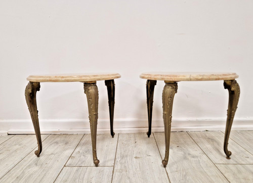 Antique french bedside tables - antique,