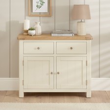Sideboard 2 Door 2 Drawer Oak