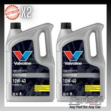 2x Valvoline SynPower 10W-40