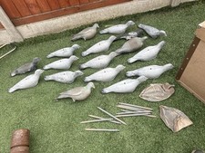 Job Lot Pigeon Decoys & Stakes