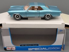 Model Cars 1:26 Not 1:24 Maisto Buick Riviera 1965 With Original Box