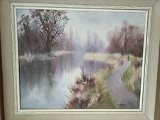 Original Framed River Scene
