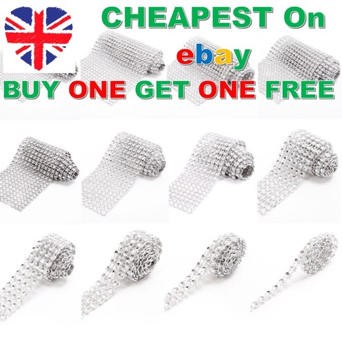 Metre silver bling diamonte - metre,