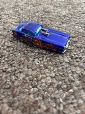 Vintage Hot Wheels Metrorail Nash Metropolitan Blue Tiger Art 1:64 Diecast