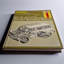 Ford Transit Mk2 (Petrol) 1978-1980 Haynes Workshop Manual - Used