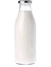 Milk Bottles Glass Retro
