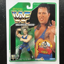 VINTAGE WWF WWE 123 KID SERIES 11 GREEN CARD HASBRO MOC SEALED 1994