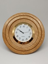 Wooden Handmade Oak Desk Clock