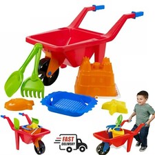 Kids Plastic Wheelbarrow Beach