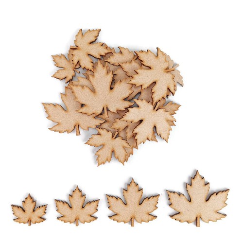Maple leaf mdf - mdf, shape