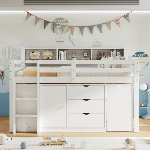 Wooden kids bed - wooden, sleeper