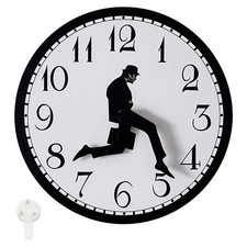 Walks Clock, Silly Walk Wall Clock, A Interesting Wall Clock for Bedroom6210