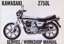 1981-1984 Kawasaki Z750L KZ750L L L1 L2 Repair Workshop Service Manual PDF File