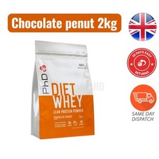 PhD Nutrition Diet Best Whey High Protein Powder 4 Muscle Growth & Fat Loss 2kg