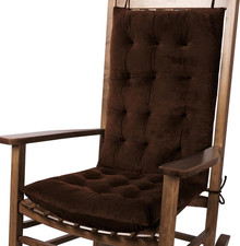 Velvet Rocking Chair Cushions
