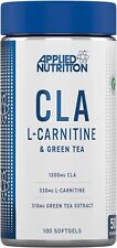 Applied Nutrition CLA L Carnitine & Green Tea 100 Softgels - Fat Burner