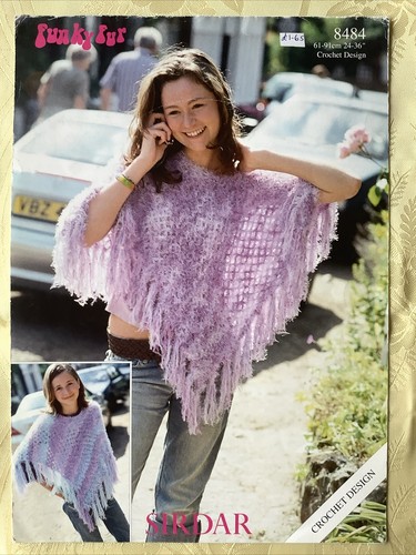 Sirdar funky fur - fur, crochet