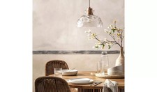 Habitat Vanern Dimple Glass &