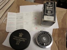 A1 unused vintage Hardy Alnwick sunbeam 9/10 trout salmon fly fishing reel boxed