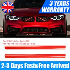 Red Grill Bar V Brace For BMW