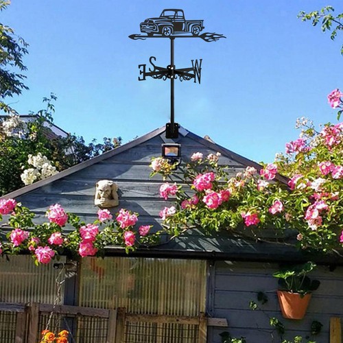 Pickup truck weathervane metal - truck,