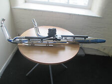 HARLEY DAVIDSON FAT BOY EXHAUSTS SILENCERS ORIGINAL COMPLETE SYSTEM CIRCA 2011