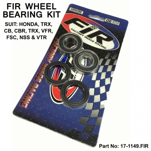 Front wheel bearing seal kit - wheel,