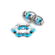 Bike Chain Fidget Toy Set Spinner Stress Relief ADHD Autism Anxiety Adults Teens