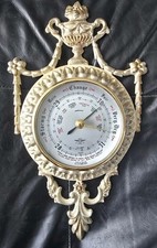 Shortland Smiths Sb Wall Hanging Barometer British Made Instrument Vintage