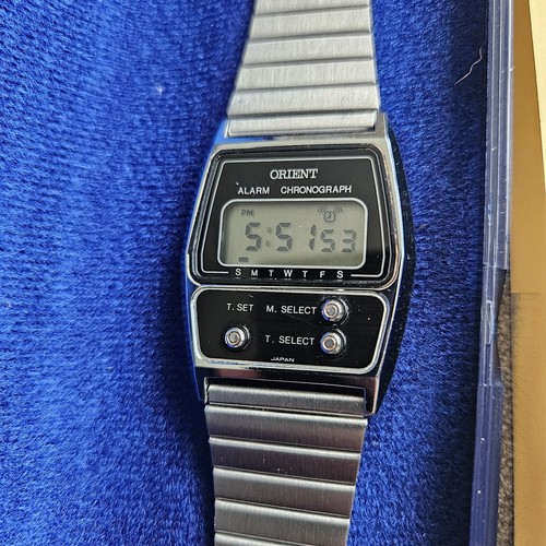 Vintage digital orient watch - vintage,