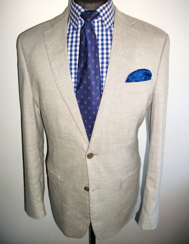 Calvin klein linen striped - calvin,