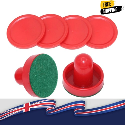 2pcs air hockey - pushers, and