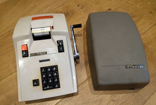 Vintage adding machine - vintage,