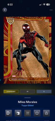 Marvel topps digital glided - topps,