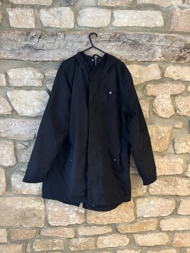 Mens black lambretta parka - mens,