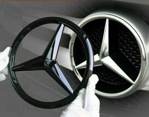 Mercedes gloss black front - mercedes,