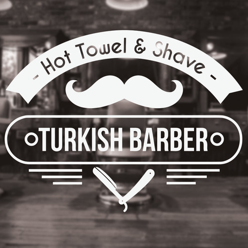 Turkish barber shop sign - shop,