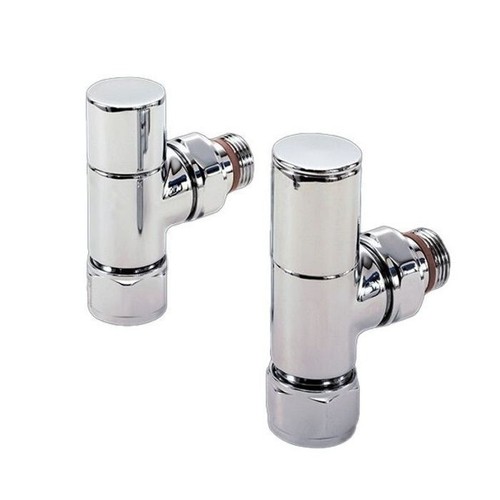 Zehnder valve set angled - set, 27