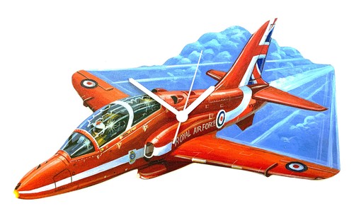 Red arrows clock - clock,