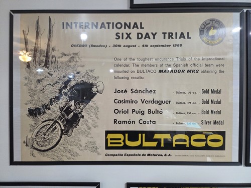 Bultaco motorcycle 1966 - bultaco,