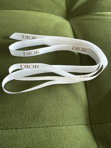 Dior white satin 100 long - dior,