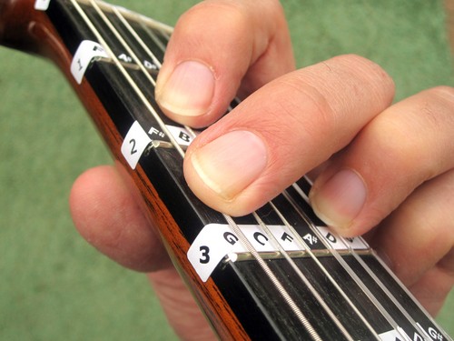 Classical guitar fret - classical, note