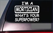 Mortician Superpower Sticker