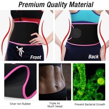 Sweat Belt Sport Body ShaperPremium Waist Cincher Abdomen Fat Burner Men Women