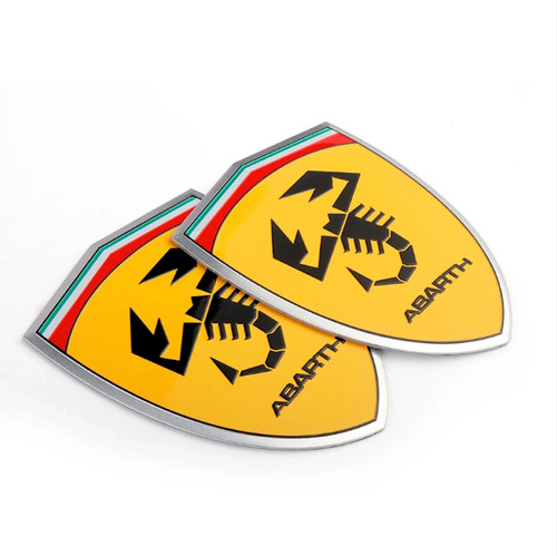 Abarth ferrari shield - 2x,