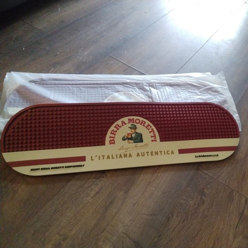 New birra moretti rubber - birra,