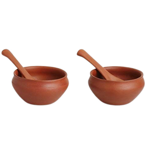 Handmade earthen clay soup - 2,