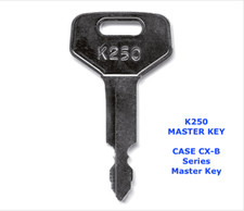 CASE CX-B SERIES MINI DIGGER Master Plant Excavator Key +  FAST FREE POST !